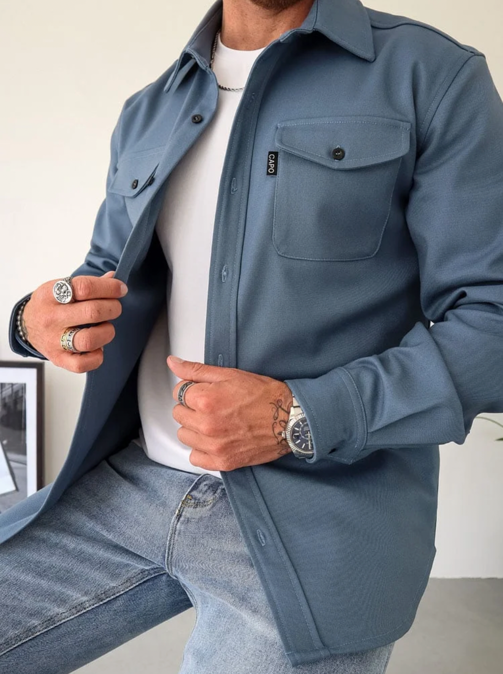 MANSSINO™ | Shirt Jacket