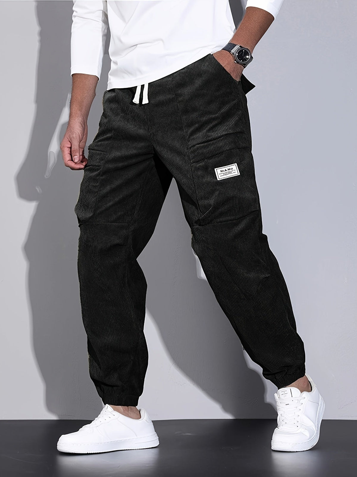 MANSSINO™ | Men's Corduroy Cargo Joggers