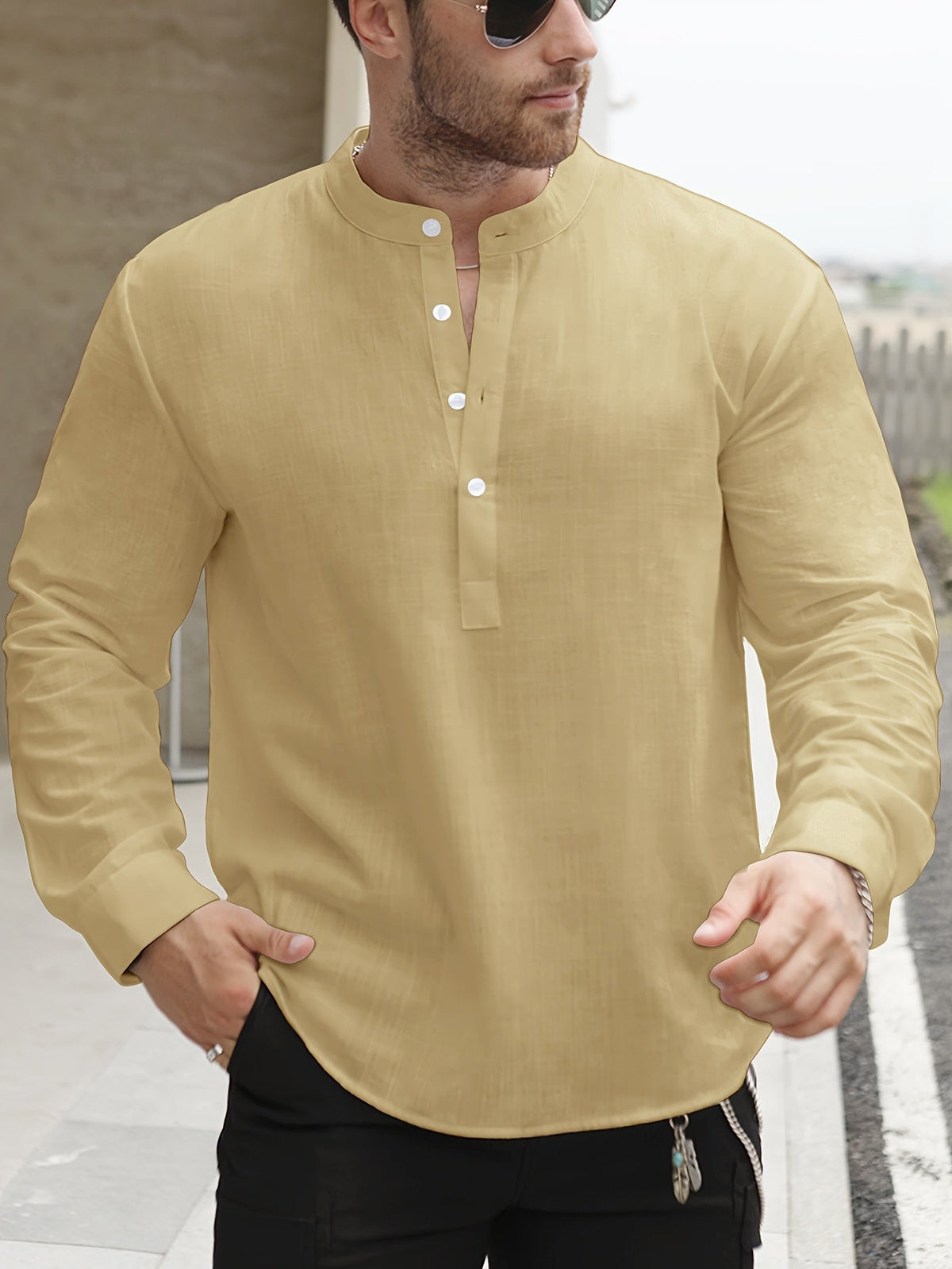 MANSSINO™ | Men's Boat Neck Longsleeve