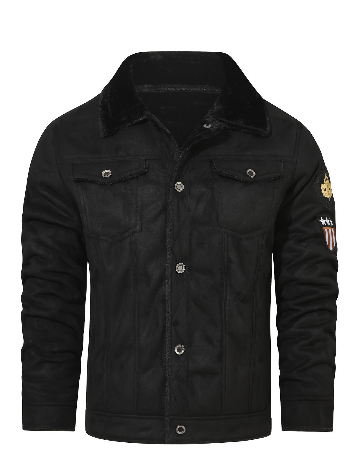 MANSSINO™ | Fleece-Lined Trucker Jacket