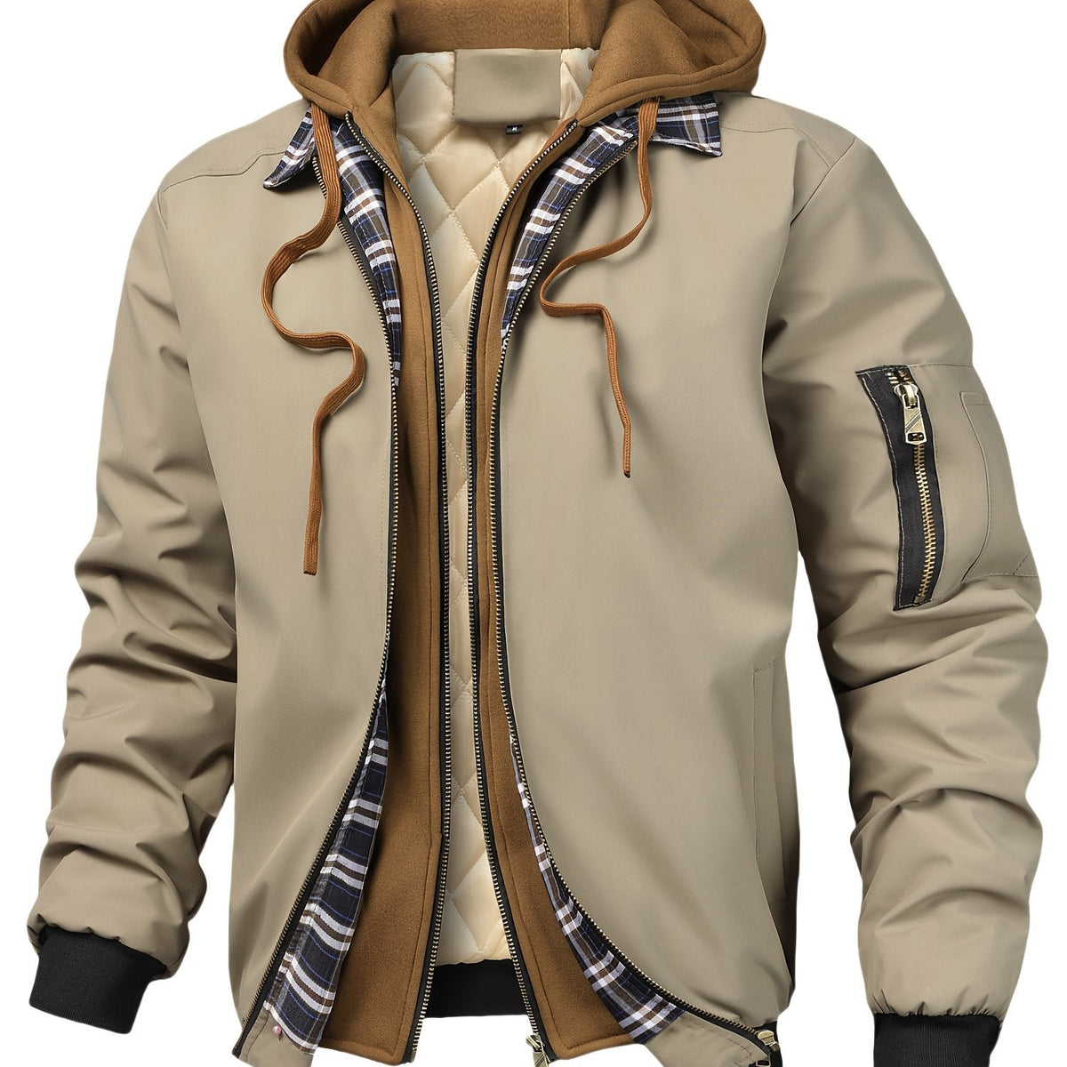 MANSSINO™ | Men's Hooded Work Jacket