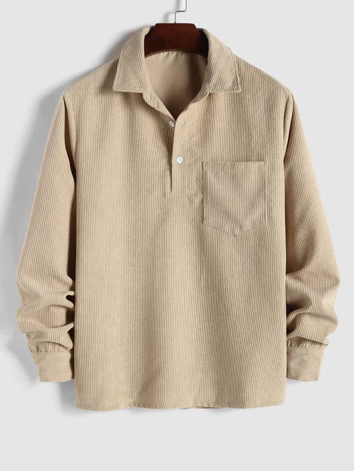 MANSSINO™ | Long-Sleeve Corduroy