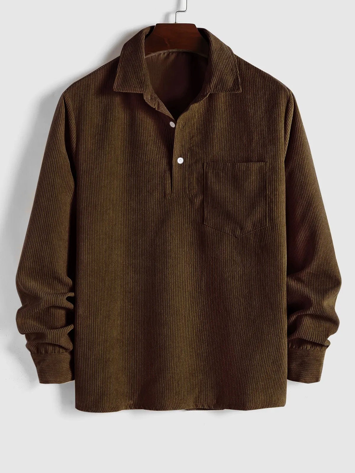 MANSSINO™ | Long-Sleeve Corduroy