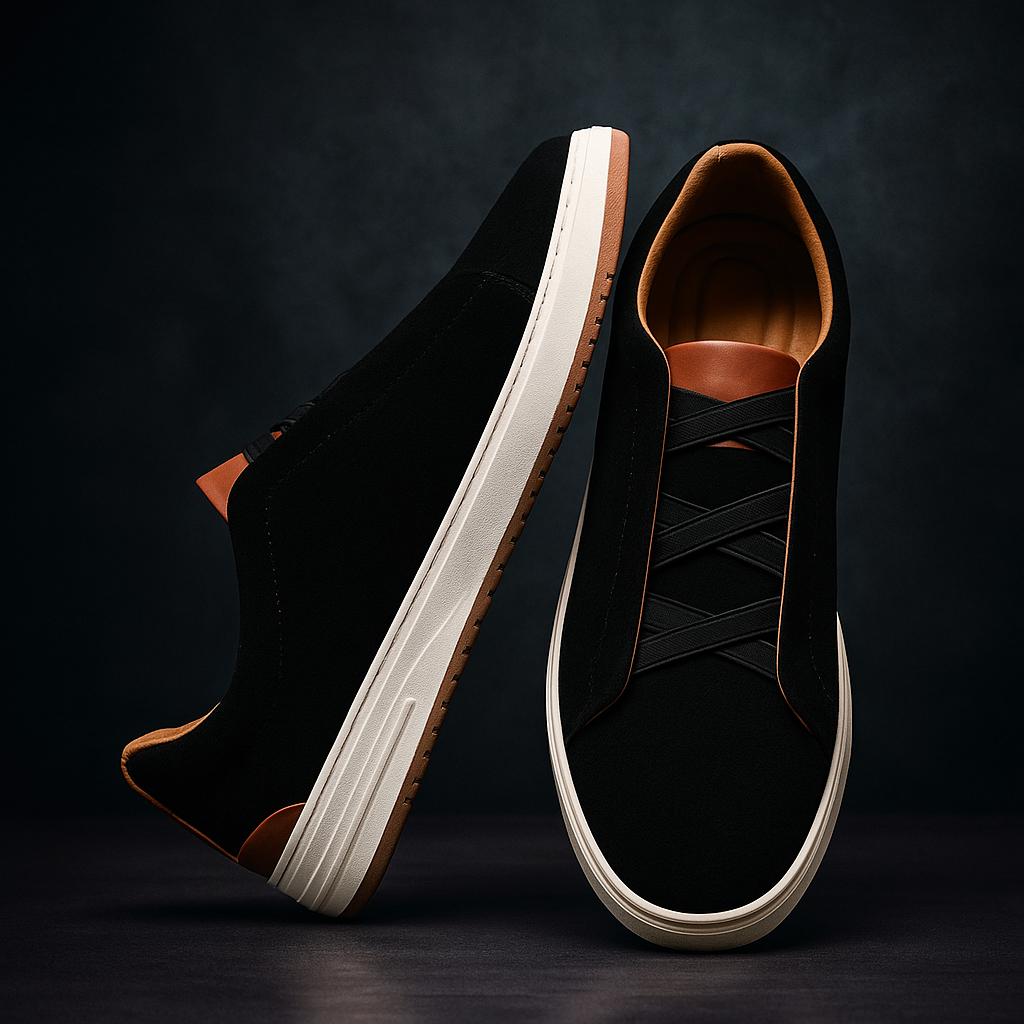 MANSSINO™ | MENS SUEDE SLIP ONS