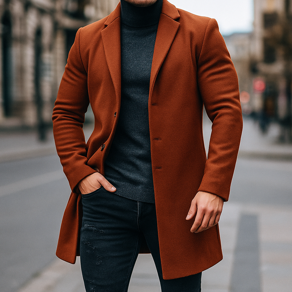 MANSSINO™ | Wool City Trench Coat