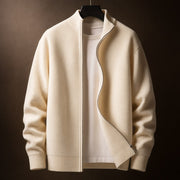 MANSSINO™ | Mens Ribbed Zip-Neck