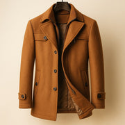MANSSINO™ | Layered Wool Coat