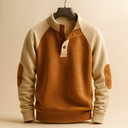 MANSSINO™ | Men's Cable-Knit Henley Sweater