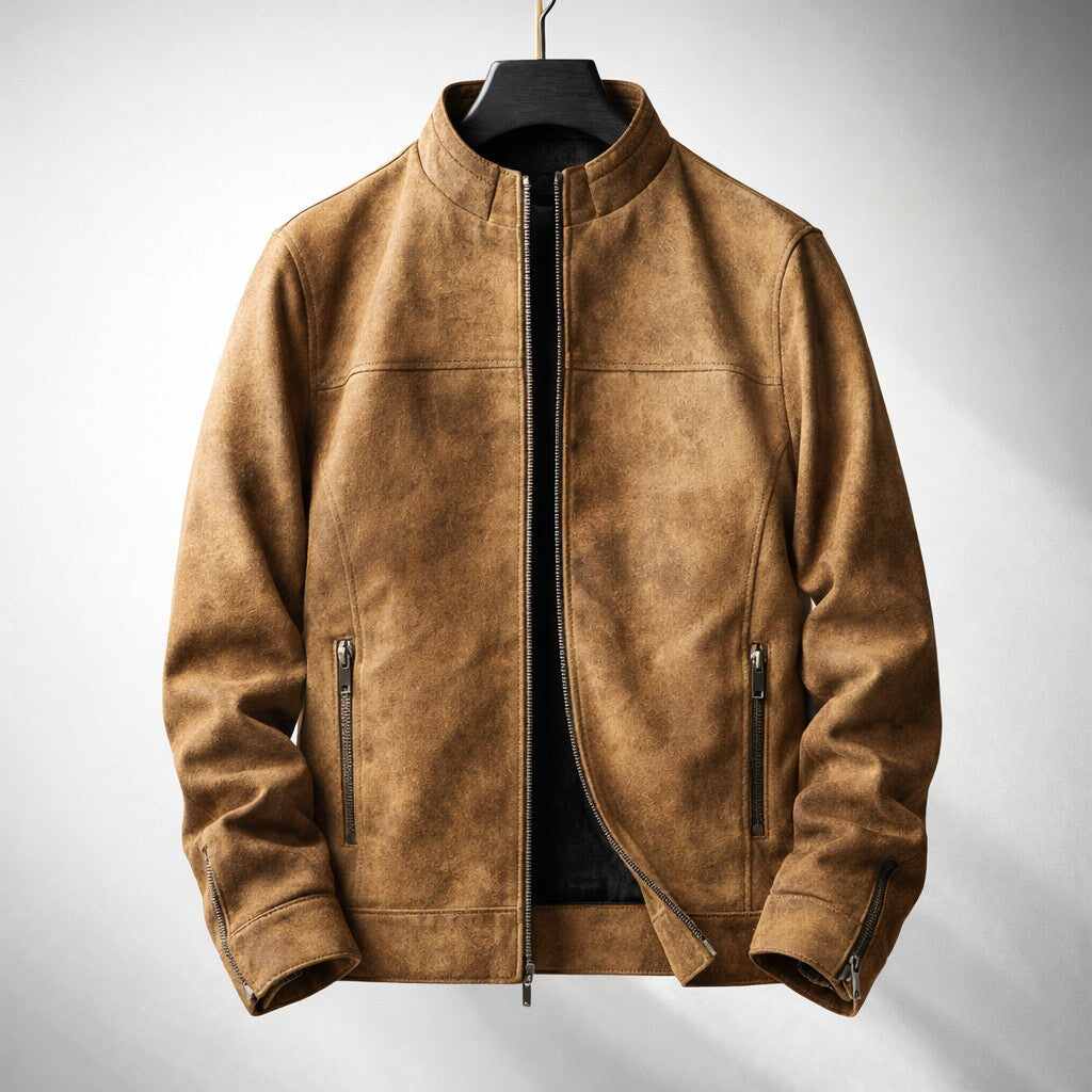 MANSSINO™ | Men's Slim-Fit Moto Jacket