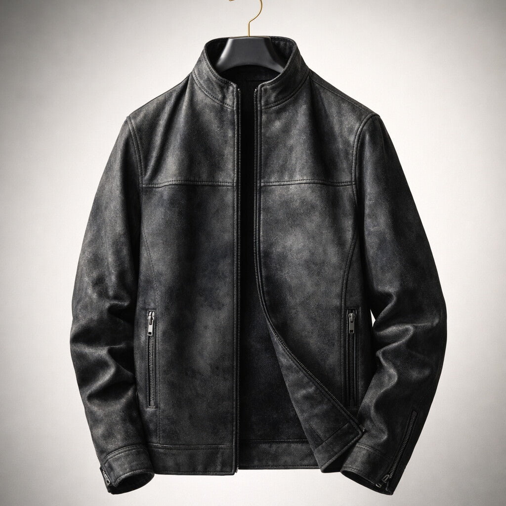 MANSSINO™ | Men's Slim-Fit Moto Jacket
