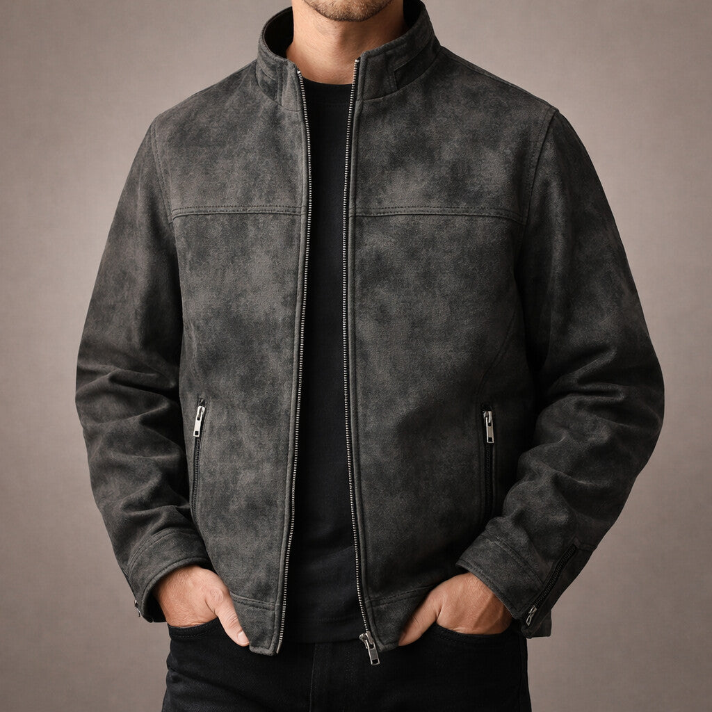 MANSSINO™ | Men's Slim-Fit Moto Jacket