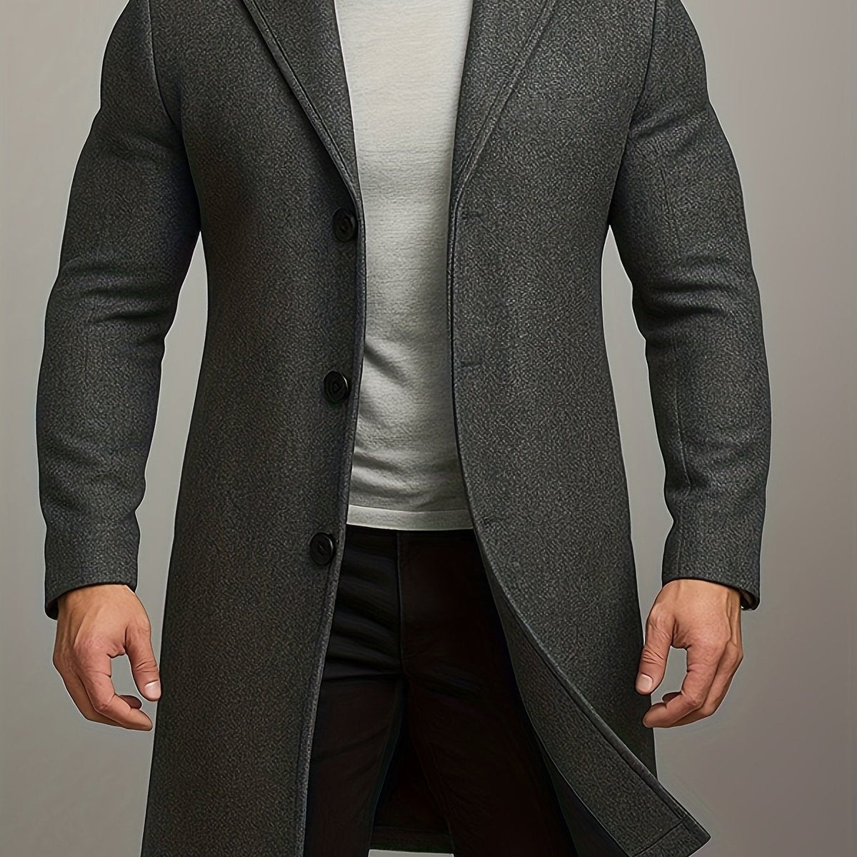 MANSSINO™ | Men’s Button-Up Coat