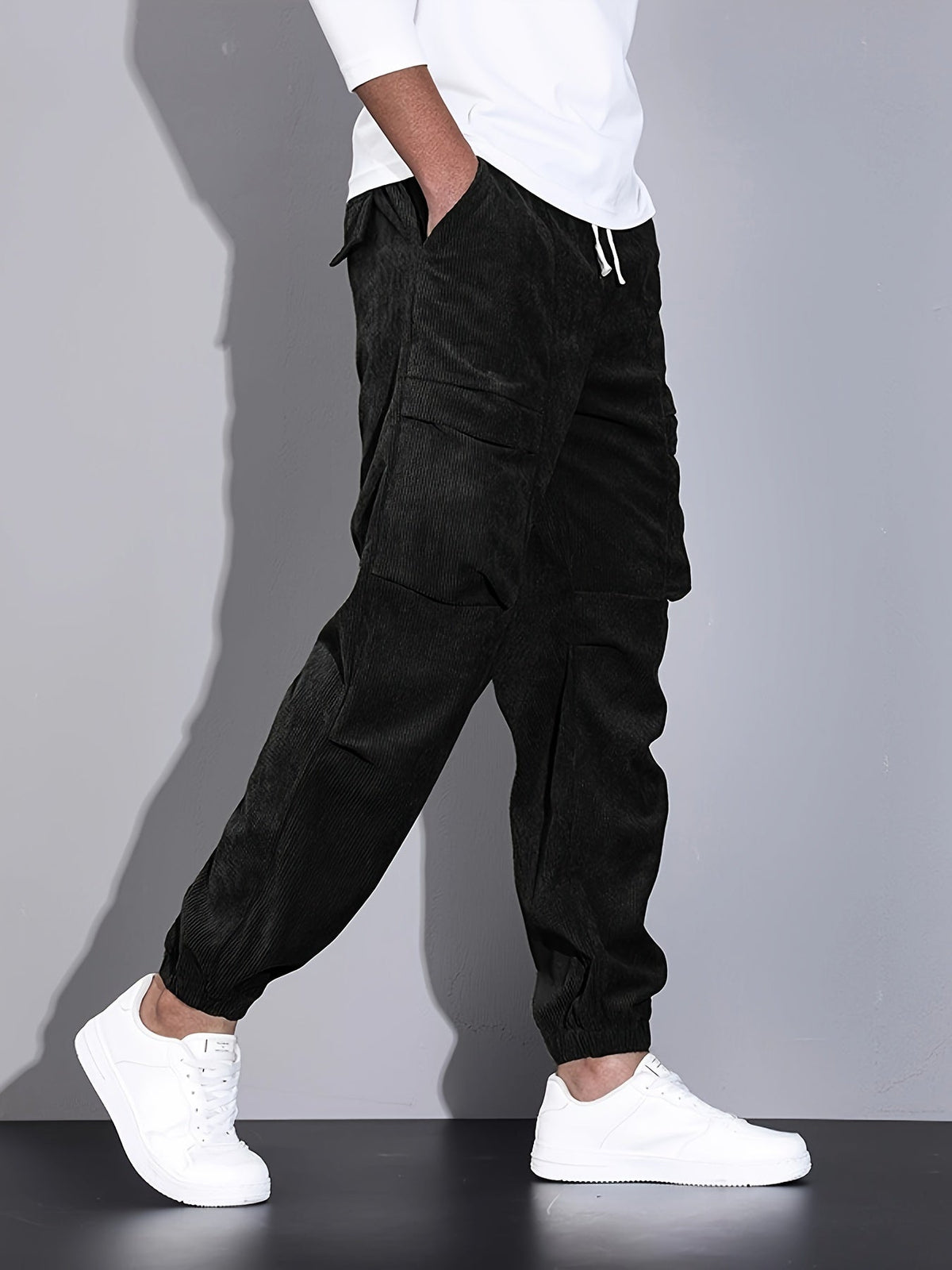 MANSSINO™ | Men's Corduroy Cargo Joggers