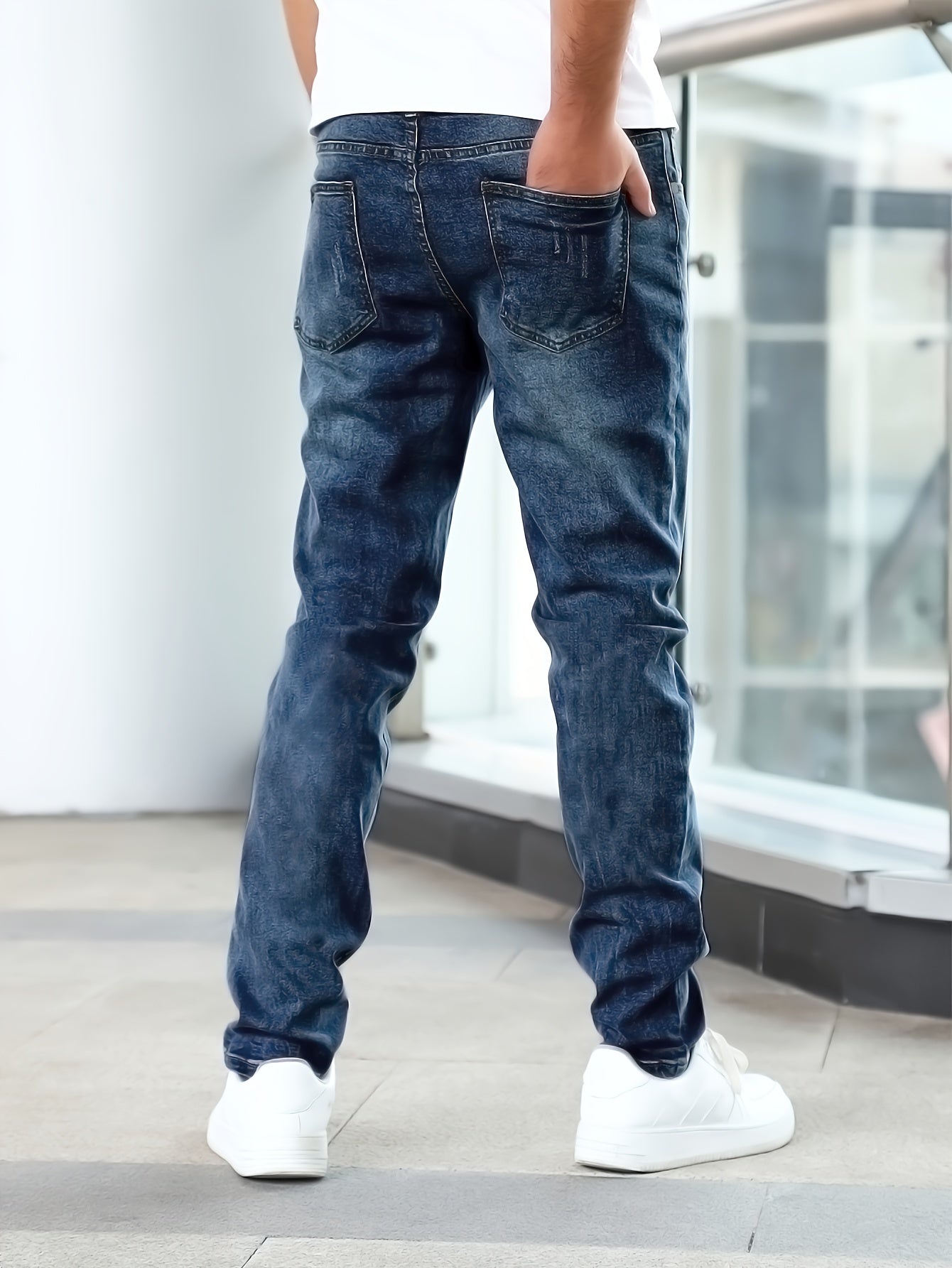 MANSSINO™ | Men's Washed Denim Jeans