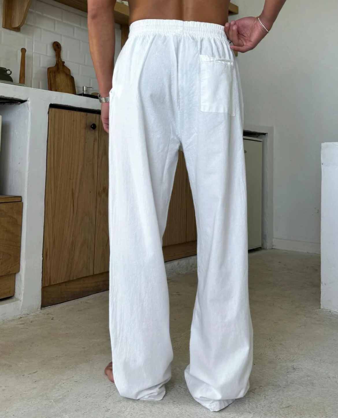 MANSSINO™ | Men's Sicily Linen Trousers