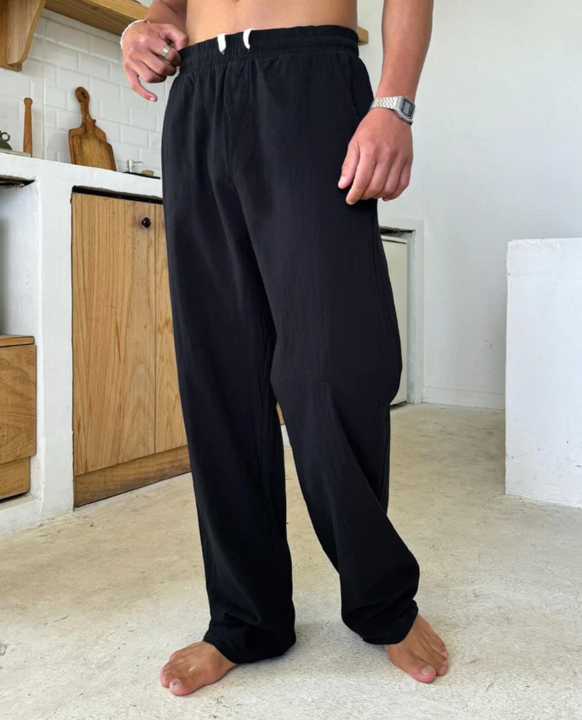 MANSSINO™ | Men's Sicily Linen Trousers