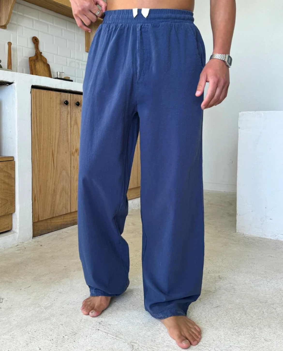 MANSSINO™ | Men's Sicily Linen Trousers