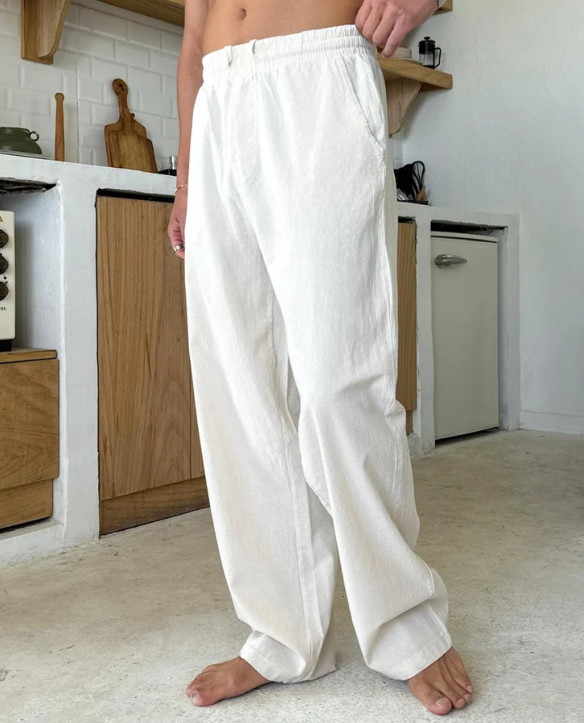 MANSSINO™ | Men's Sicily Linen Trousers