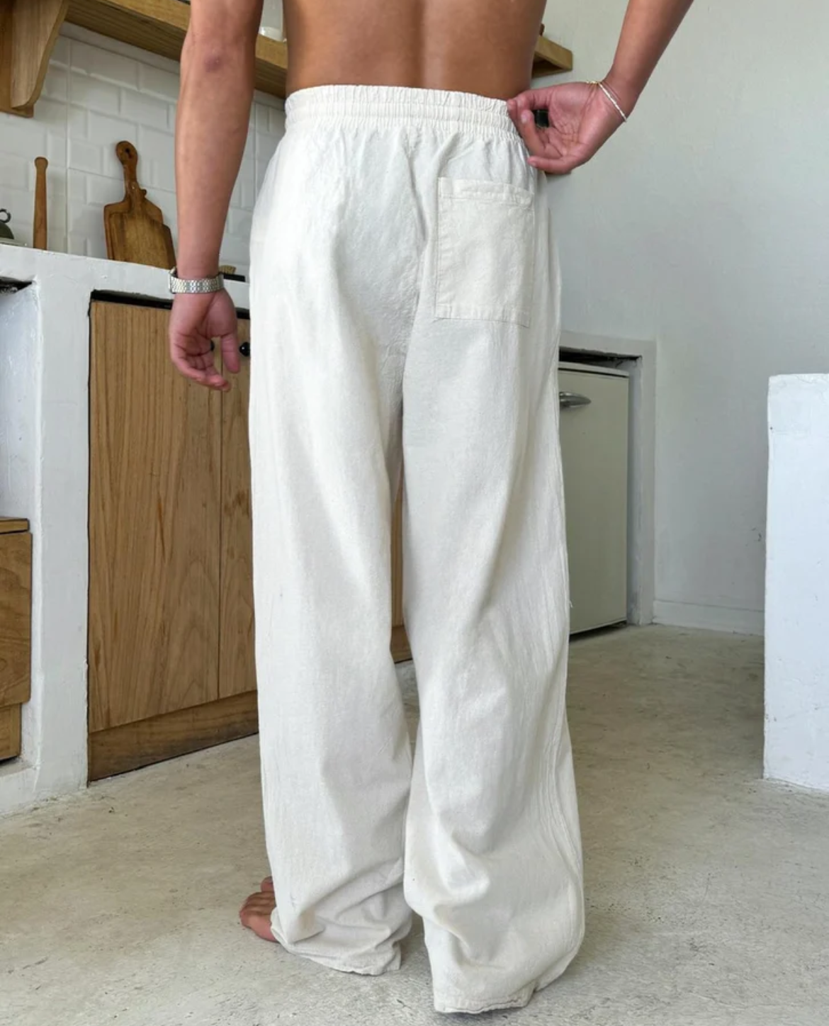 MANSSINO™ | Men's Sicily Linen Trousers