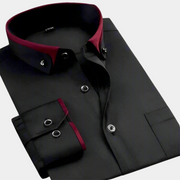 MANSSINO™ | Classic Men’s Long-Sleeve Shirt