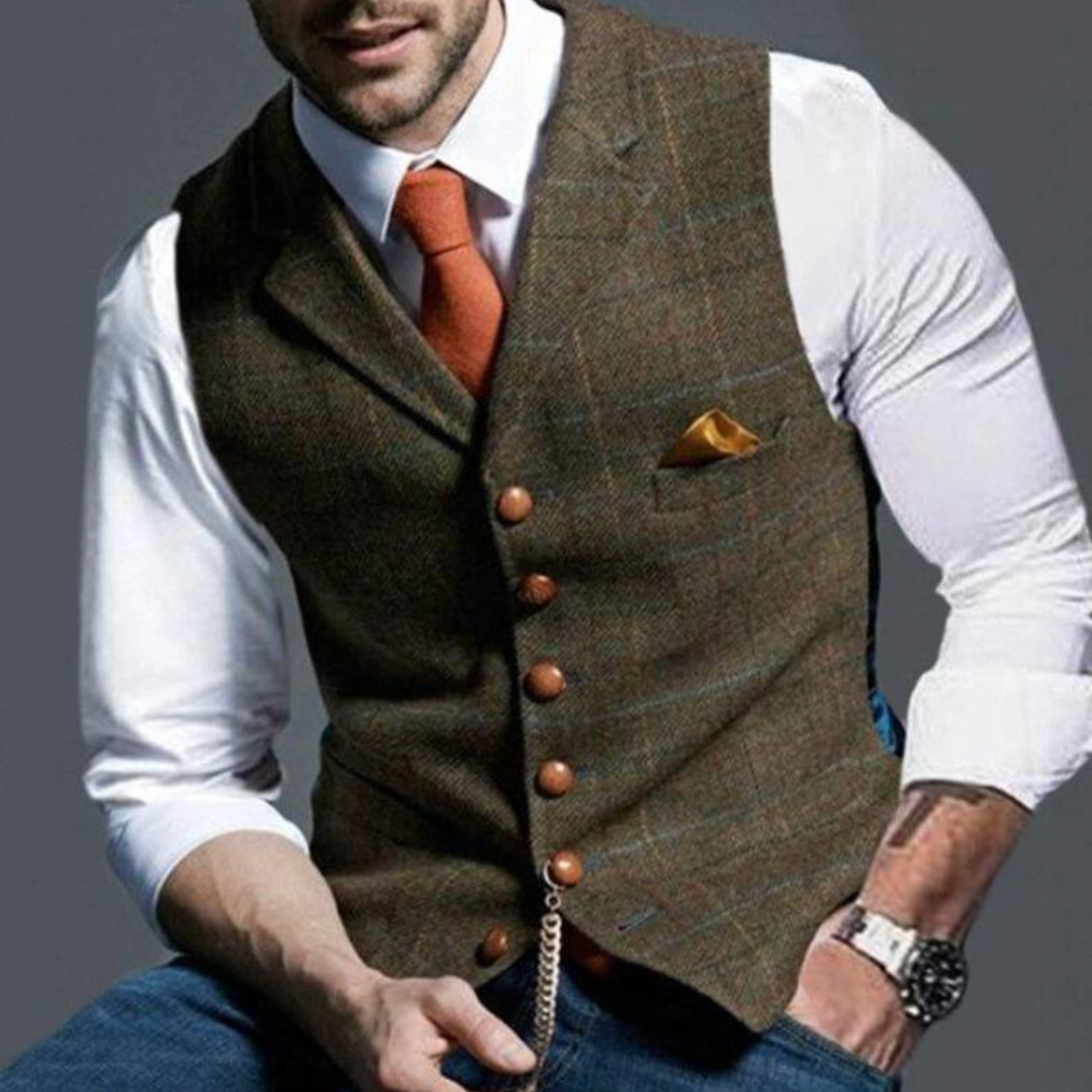 MANSSINO™ | Men's Slim-Fit Suit Vest