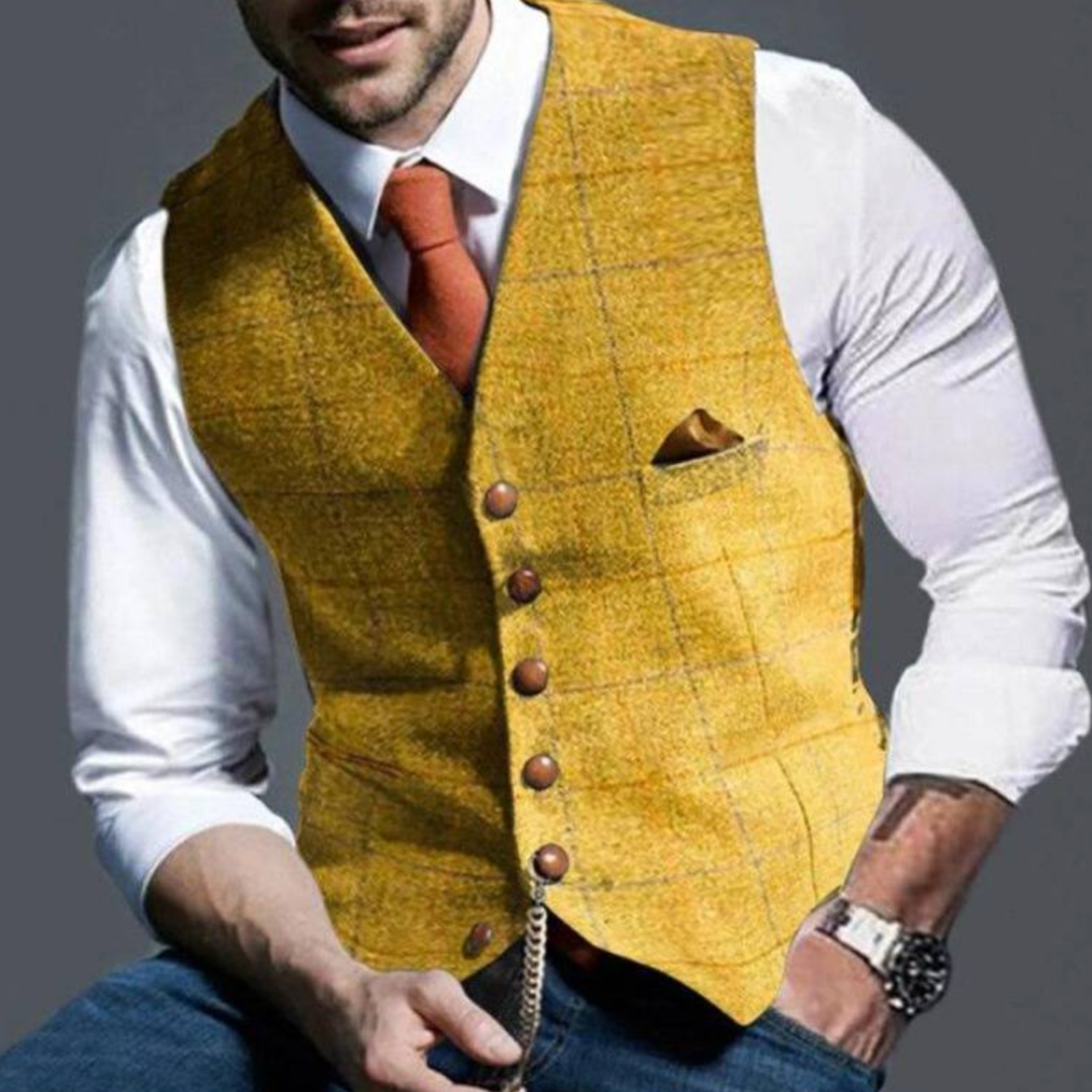 MANSSINO™ | Men's Slim-Fit Suit Vest