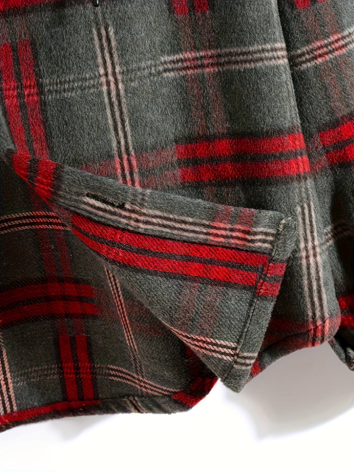 MANSSINO™ | Christmas Hooded Plaid Jacket