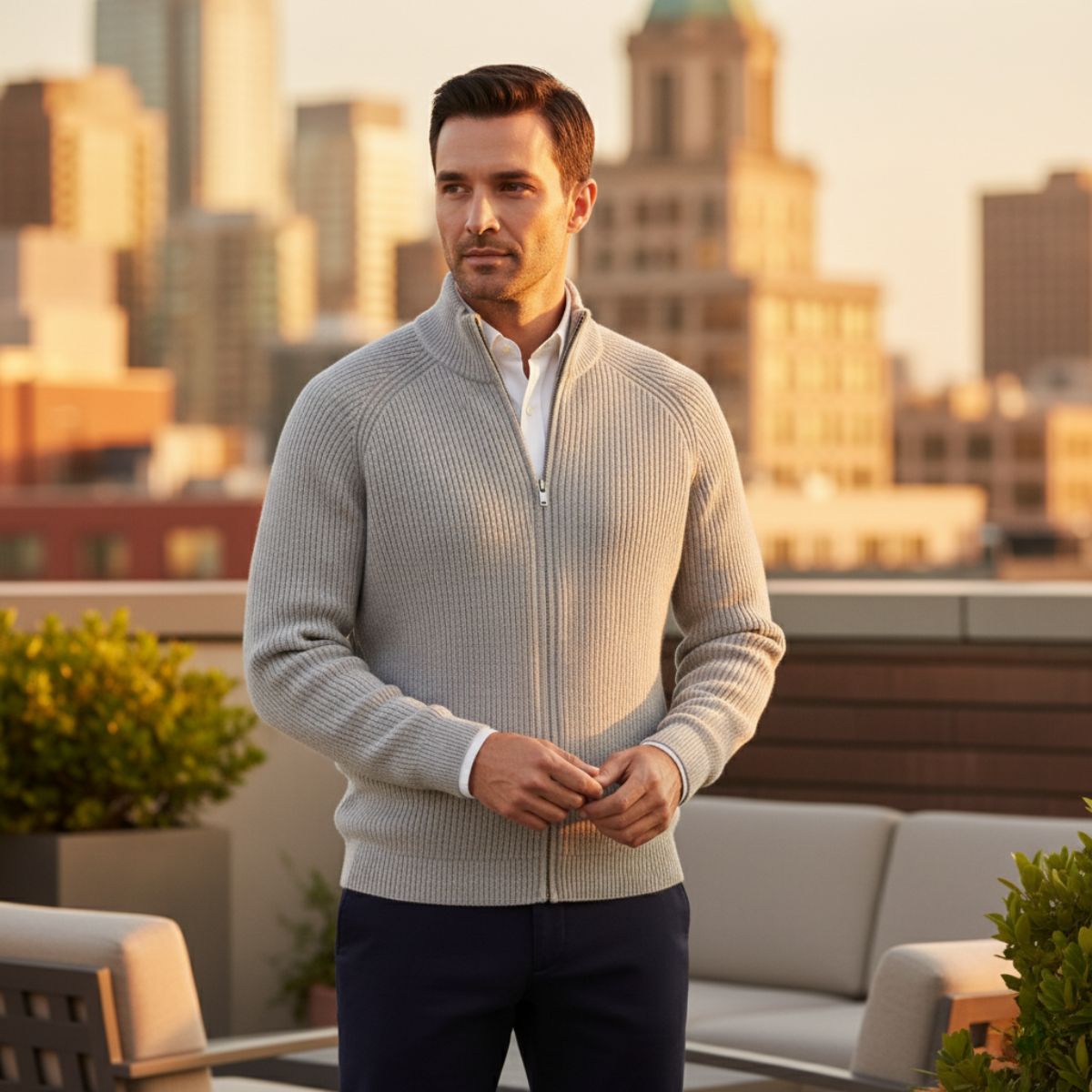 MANSSINO™ | Zip Knit