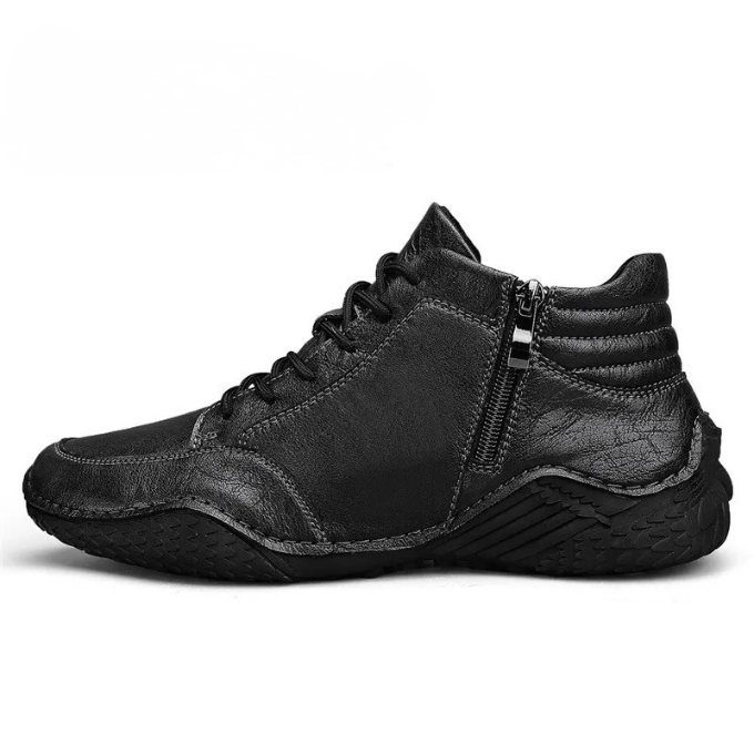 MANSSINO™ | MENS LEATHER ANKLE BOOTS