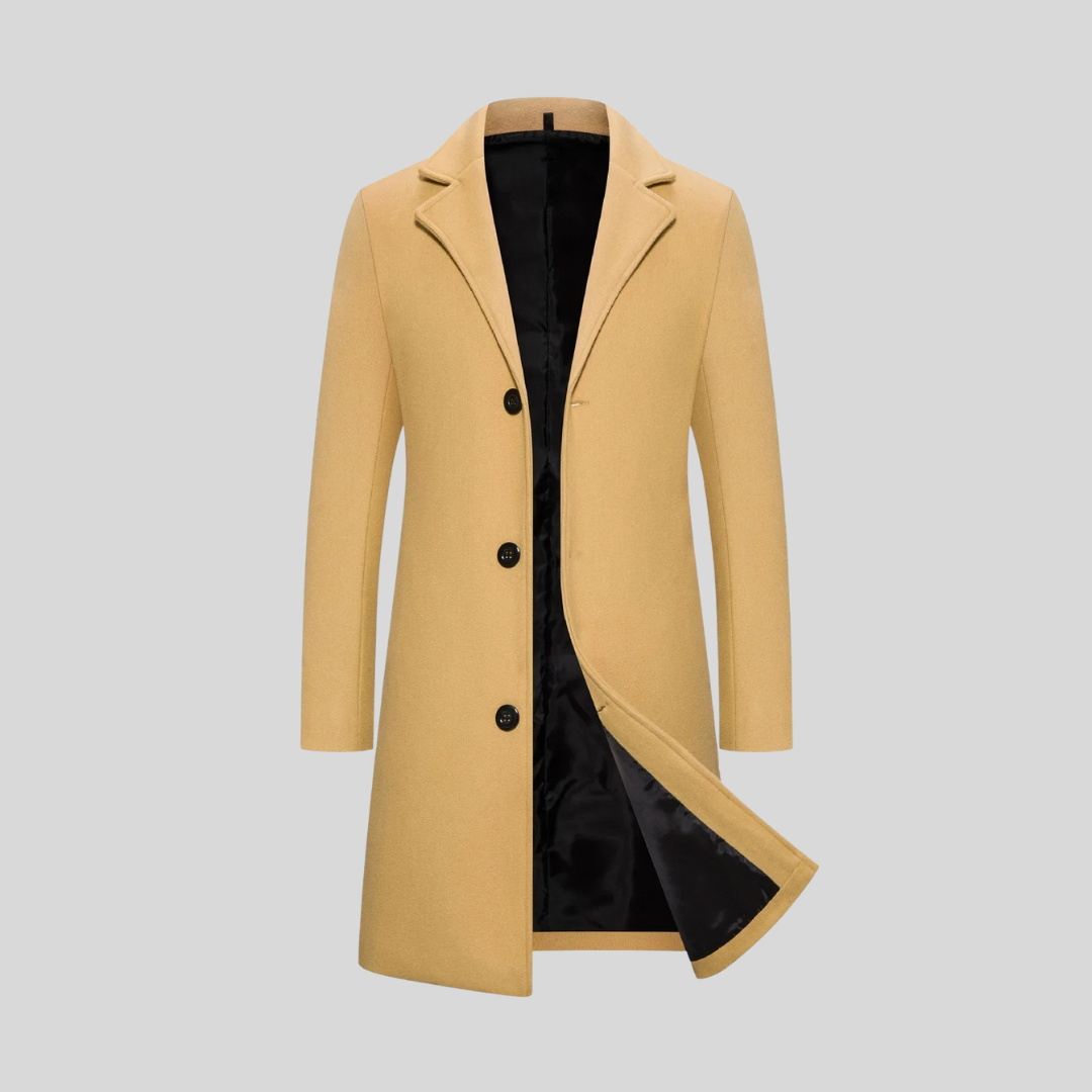 MANSSINO™ | Men's Wool Overcoat