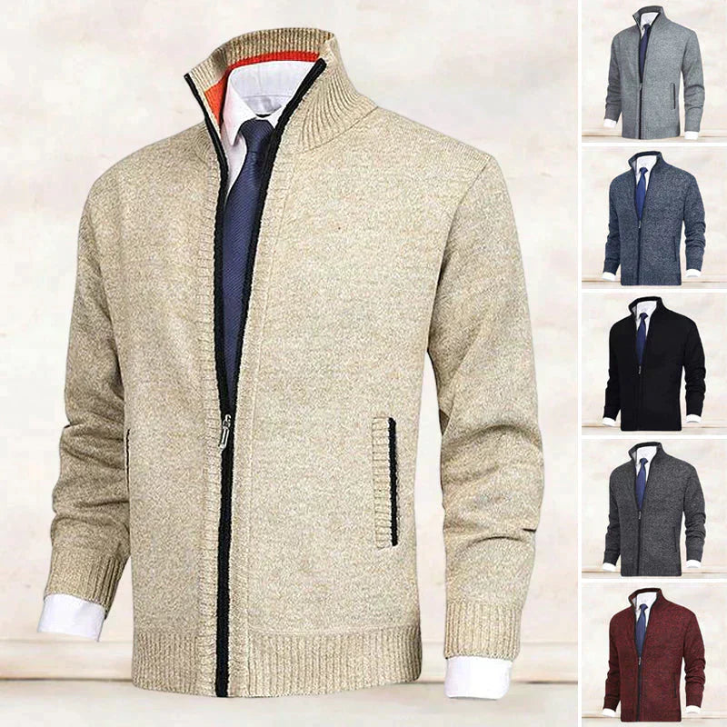 MANSSINO™ | Men’s Long-Sleeve Cardigan