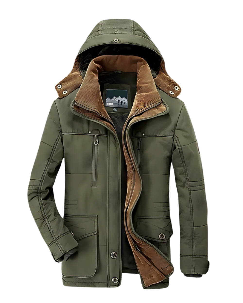 MANSSINO™ | Men's full-zip Winter Jacket