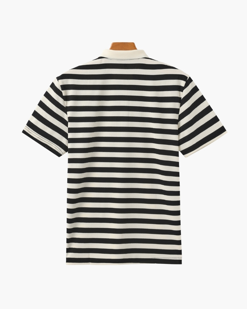 MANSSINO™ | COASTAL STYLE STRIPED POLO