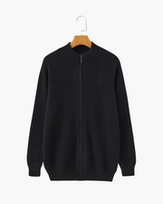 MANSSINO™ | CASHMERE ZIP-UP