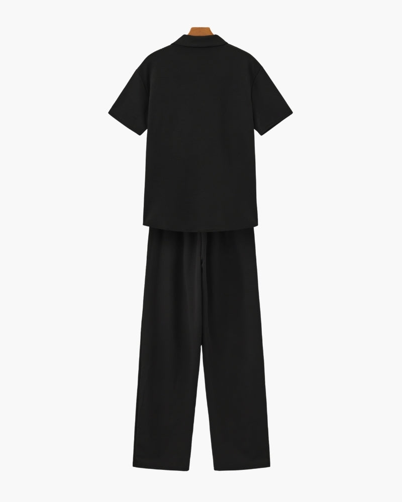 MANSSINO™ | POLO AND TROUSERS SET