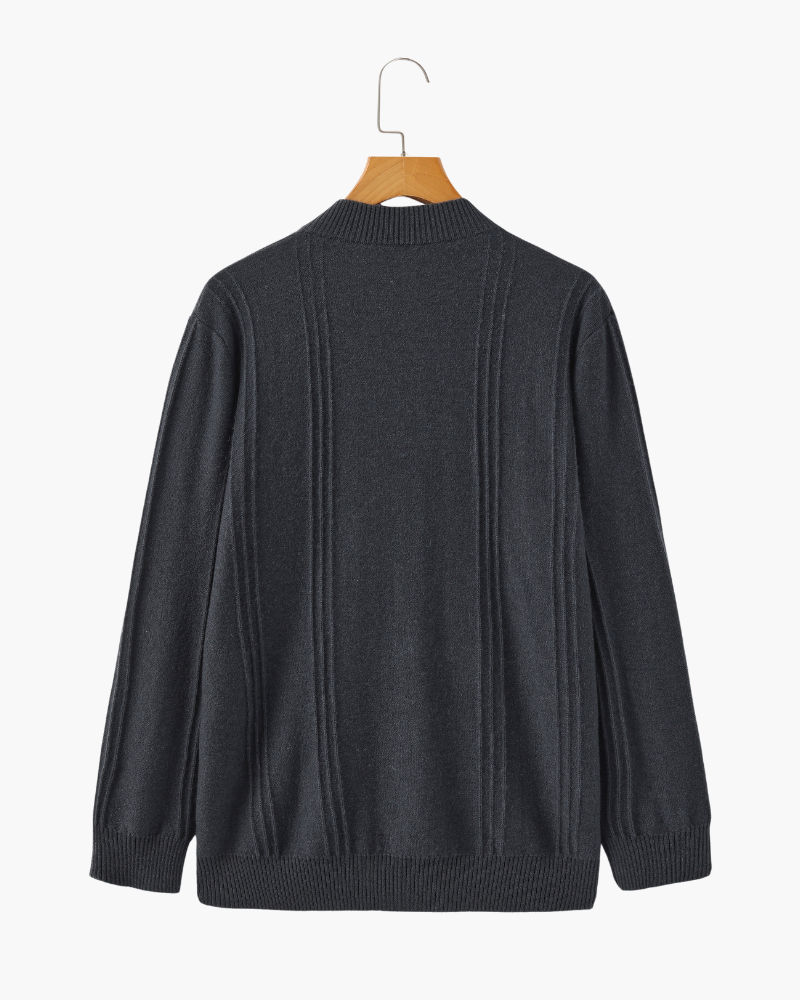MANSSINO™ | RIBBED HALF-ZIP