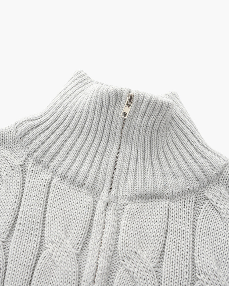MANSSINO™ | COTTON HALF ZIP