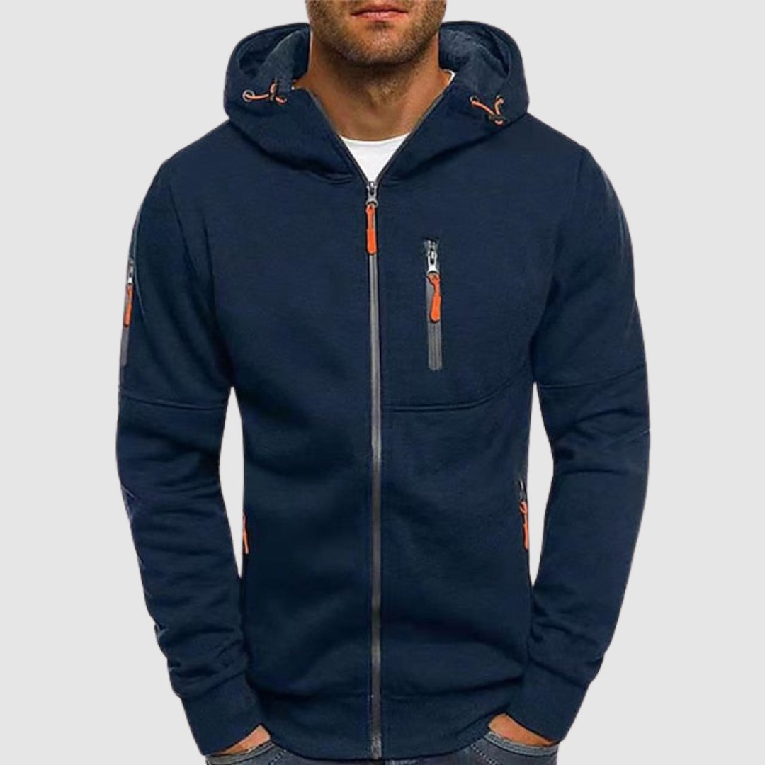 MANSSINO™ | Clean Hooded Zip Jacket