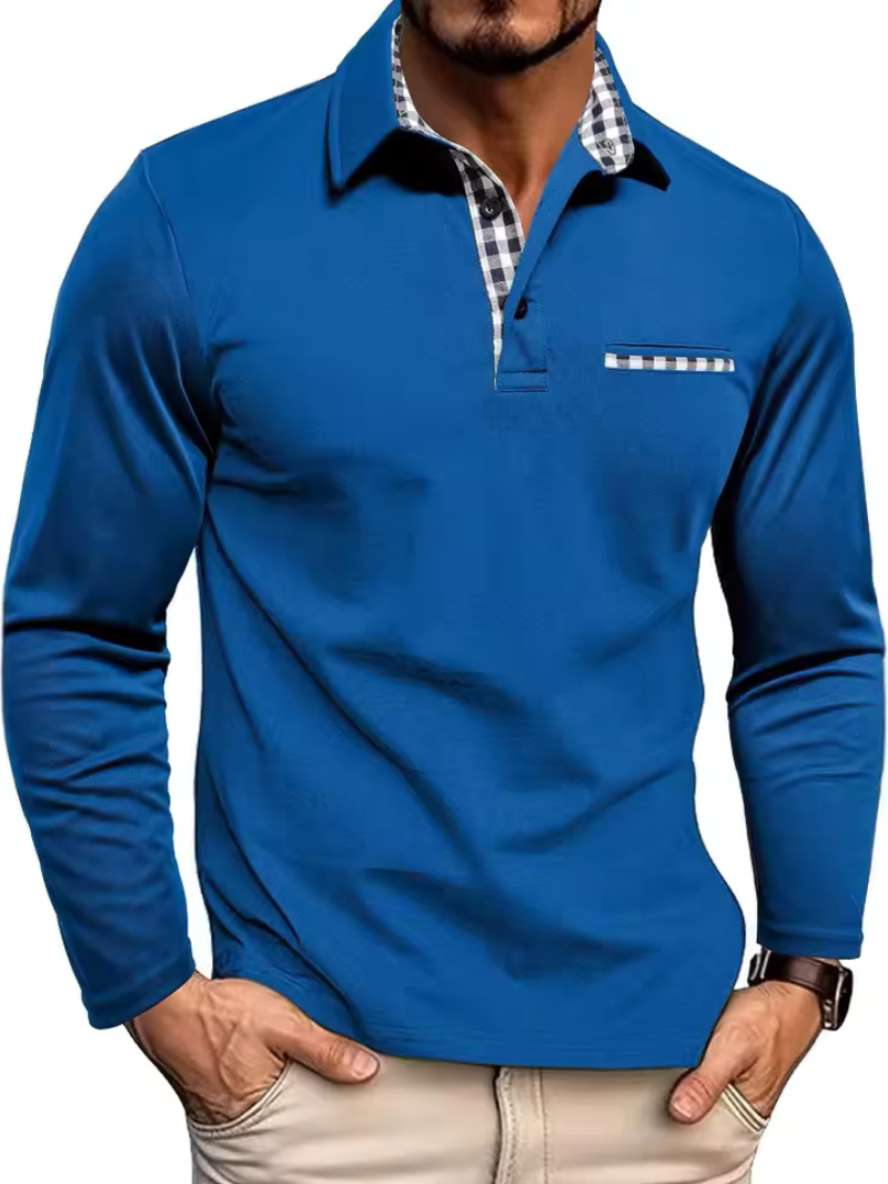 MANSSINO™ | Plaid Polo