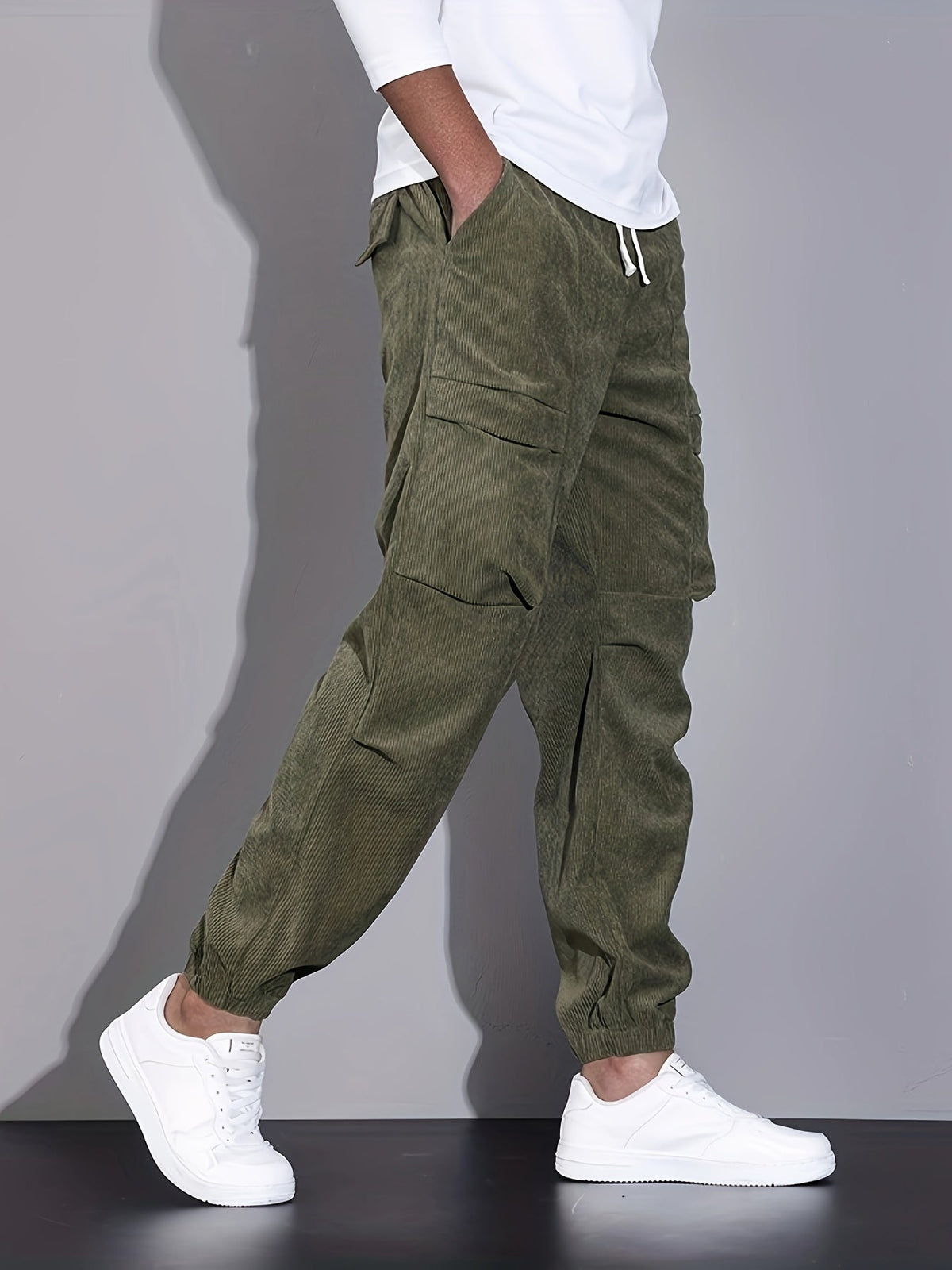 MANSSINO™ | Men's Corduroy Cargo Joggers