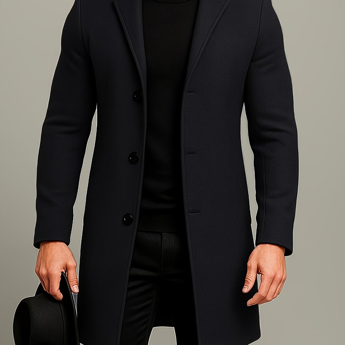 MANSSINO™ | Men’s Button-Up Coat