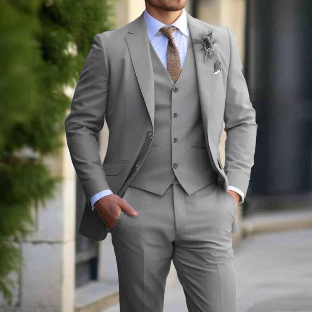 MANSSINO™ | Men's Three-Piece Suit