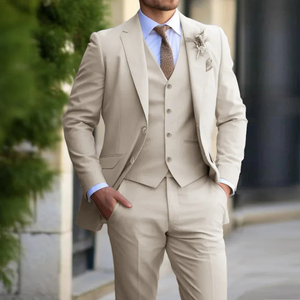 MANSSINO™ | Men's Three-Piece Suit