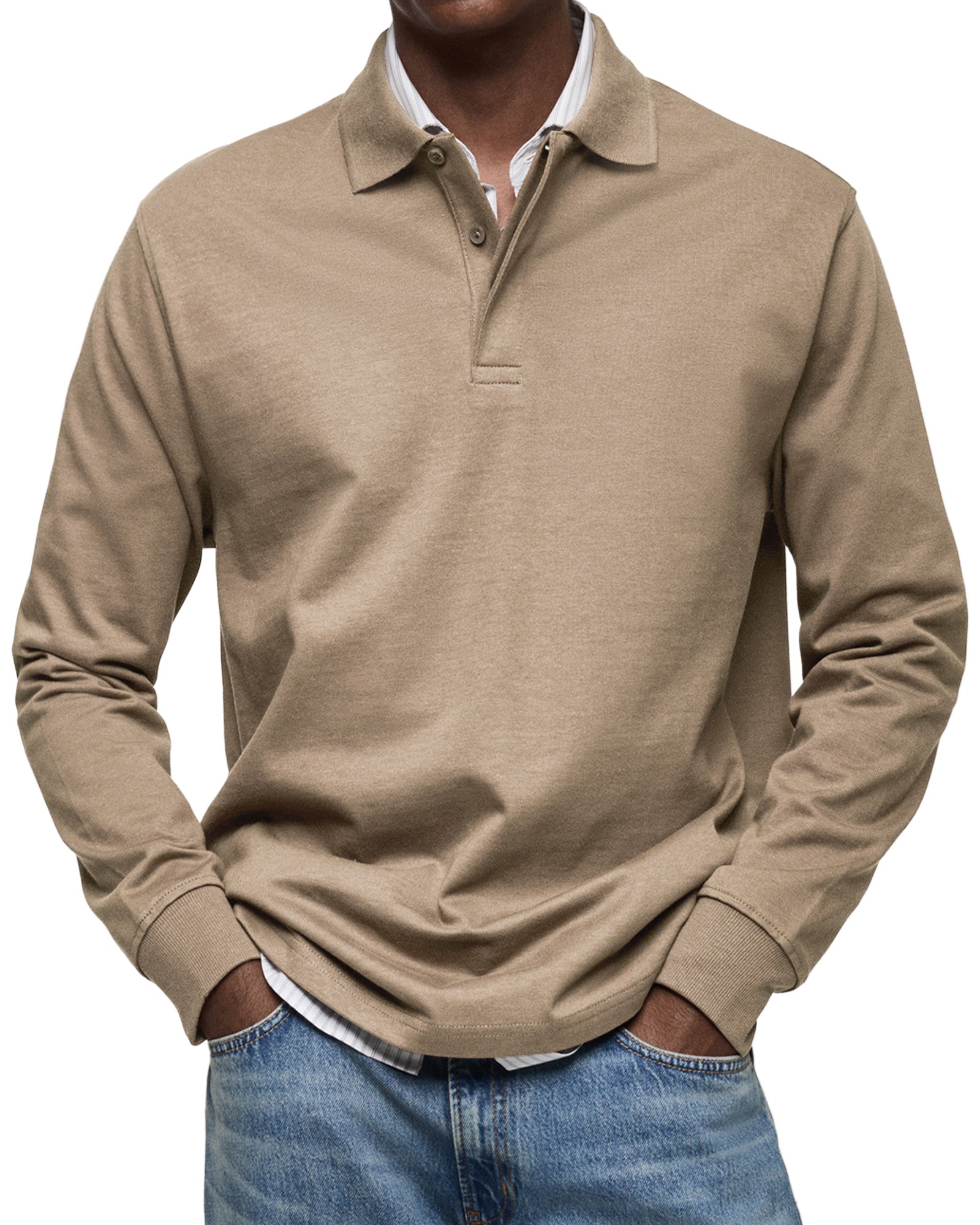 MANSSINO™ | Long Sleeve Polo Shirt