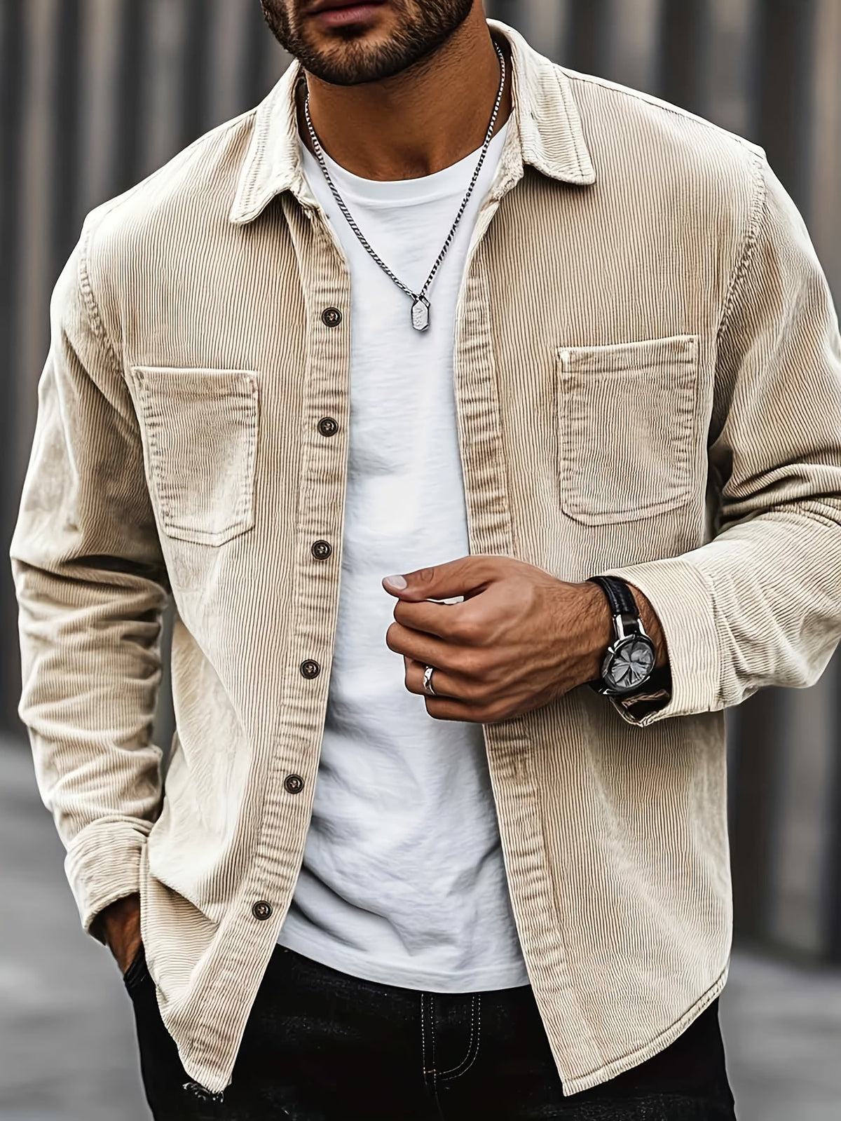 MANSSINO™ | Men's Double-Pocket Shirt