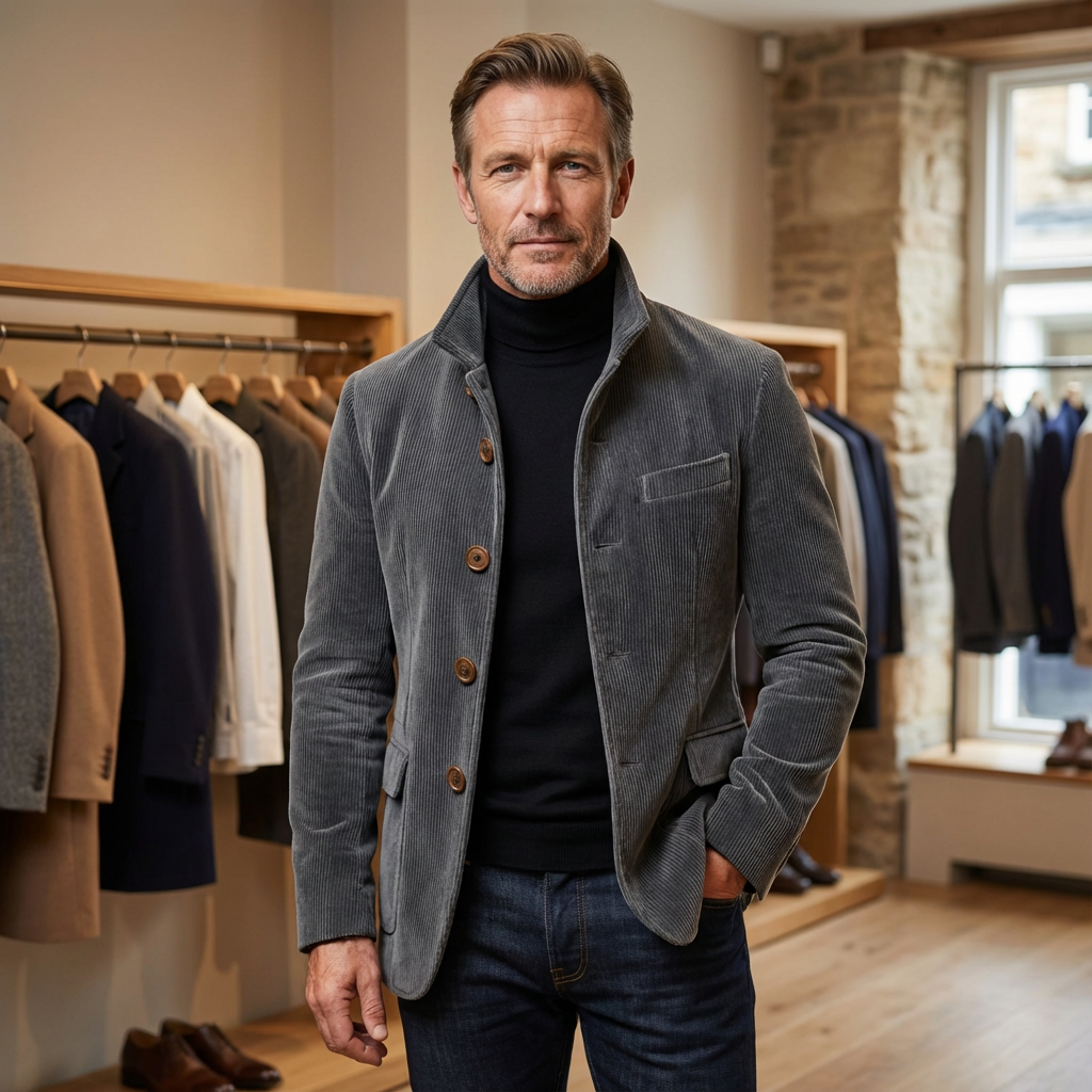 MANSSINO™ | Refined Classic Jacket