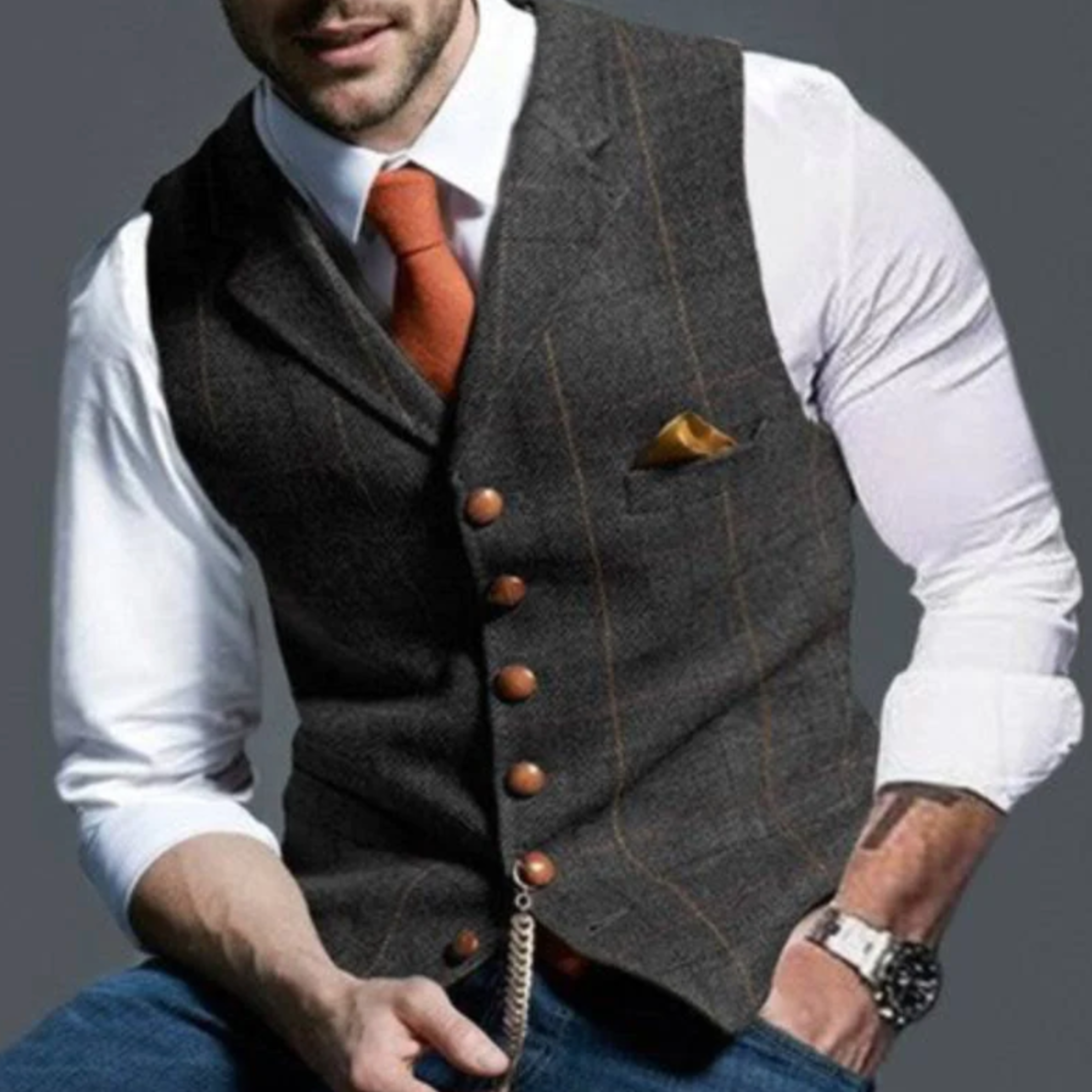 MANSSINO™ | Men's Slim-Fit Suit Vest