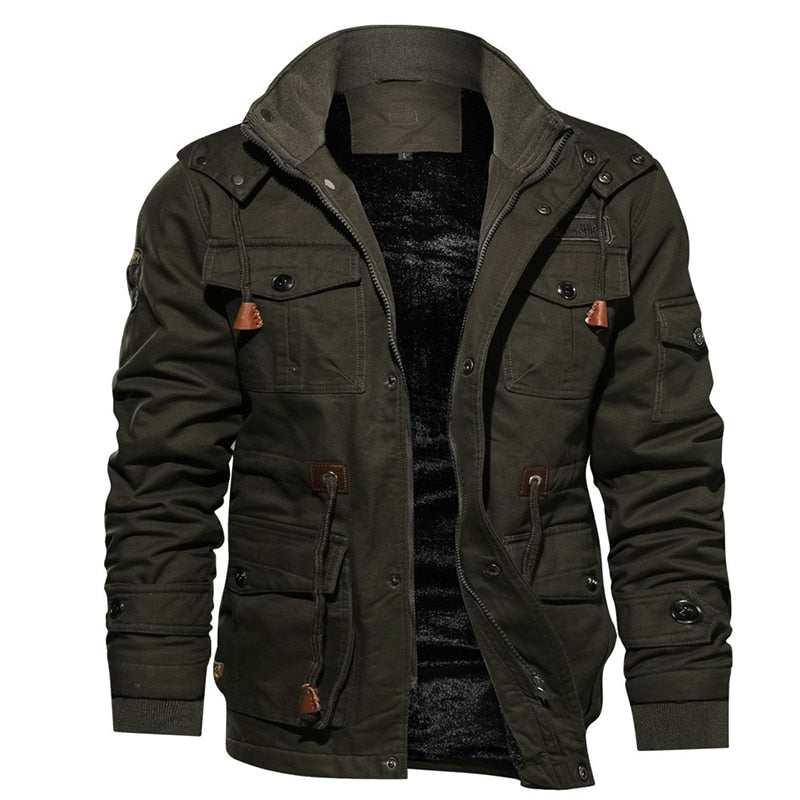 MANSSINO™ | Rugged Multi-Pocket Utility Jacket