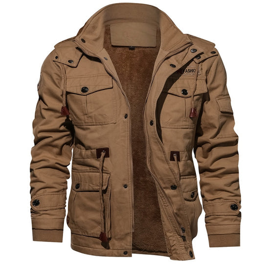 MANSSINO™ | Rugged Multi-Pocket Utility Jacket