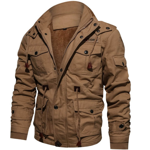 MANSSINO™ | Rugged Multi-Pocket Utility Jacket